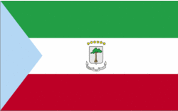 Equatorial Guinean or Equatoguinean flag
