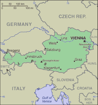 Austrian Map