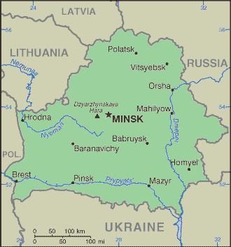 Belarusian Map