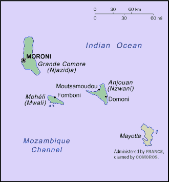 Comoran Map