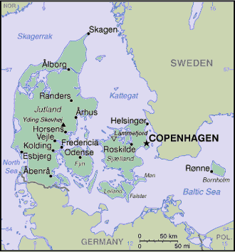 Danish Map