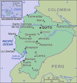 Ecuadorian Map