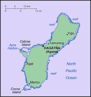 Guamanian Map