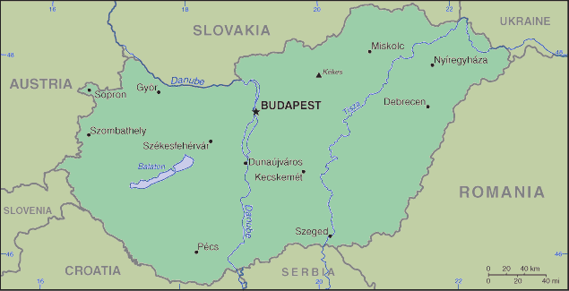 Hungarian Map