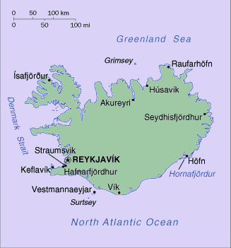 Icelandic Map