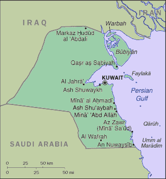Kuwaiti Map