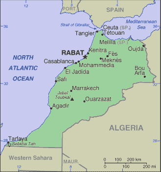 Moroccan Map