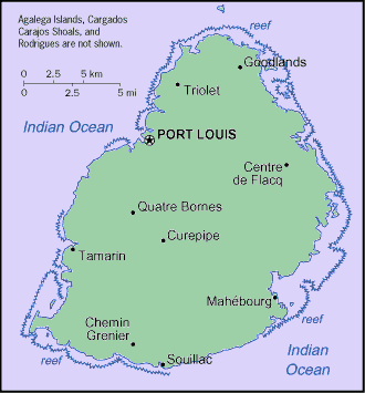 Mauritian Map
