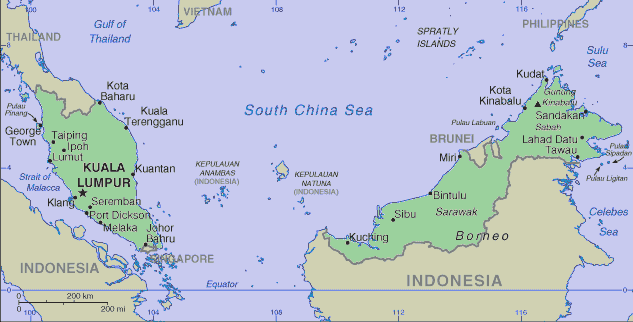 Malaysian Map