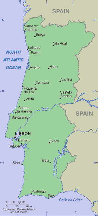 Portuguese Map