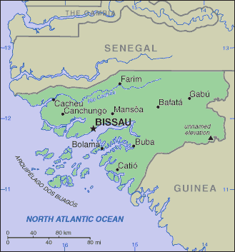 Guinean Map