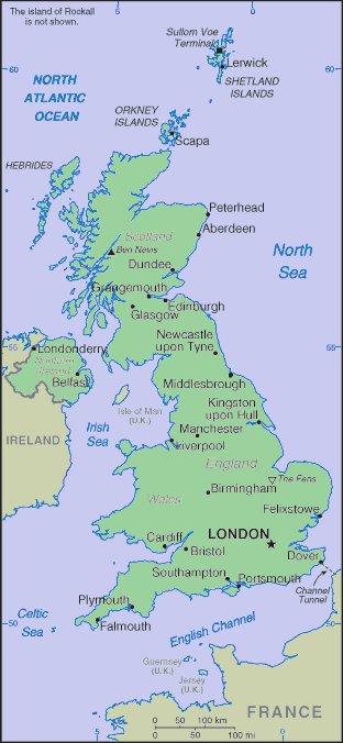 maps of united kingdom. Regions of United Kingdom
