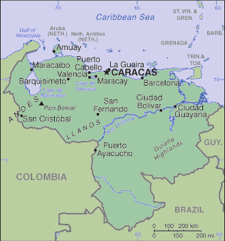 Venezuelan Map