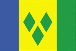 Saint Vincentian or Vincentian flag