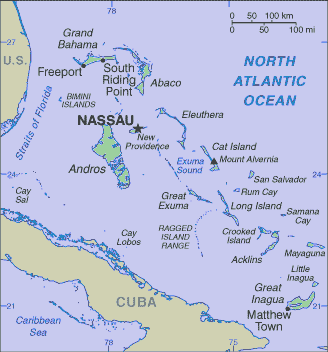 Bahamian Map