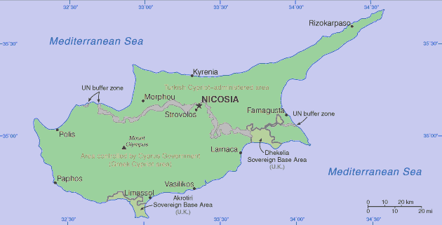 Cypriot Map