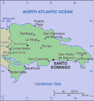 Dominican Map