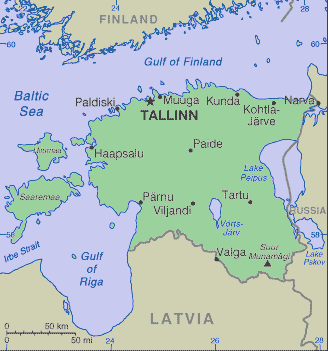 Estonian Map