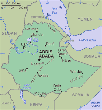 Ethiopian Map