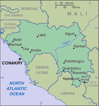 Guinean Map