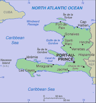 Haitian Map