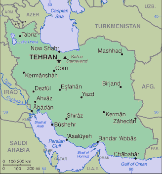 Iranian Map