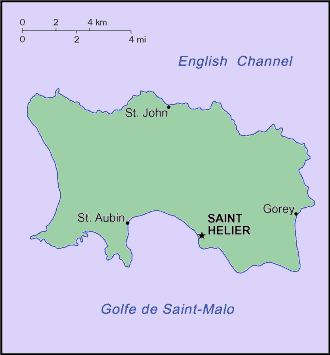Channel Islander Map