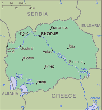 Macedonian Map