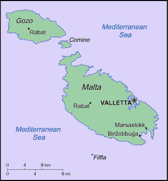 Maltese Map