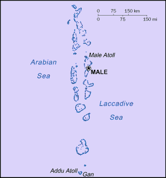 Maldivian Map