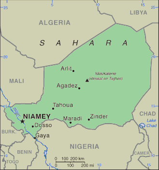 Nigerien Map