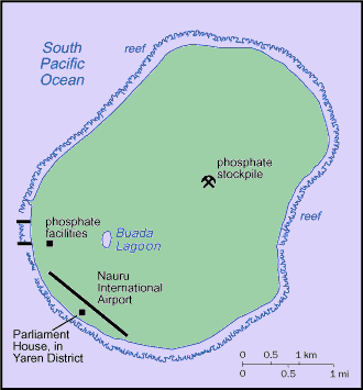 Nauruan Map