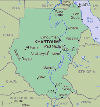 Sudanese Map